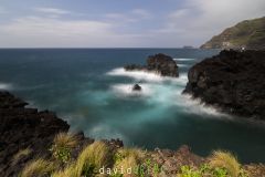 Cote rocheuse de l'Ile de Sao Miguel aux Açores